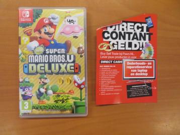 Nintendo Switch New Super Mario Bros. U Deluxe  beschikbaar voor biedingen