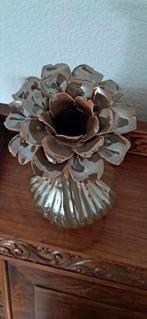 Antiek Geglazuurde Kelkvaas,, Antiek en Kunst, Antiek | Vazen, Ophalen of Verzenden