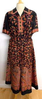 Prachtige boho/Ibiza/vintage/Oosterse print maxi jurk! 46, Kleding | Dames, Jurken, Onder de knie, Zo goed als nieuw, Maat 46/48 (XL) of groter