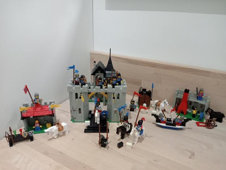Lego kasteel 6041 60216034 6017 6040 6074 grote set, Verzamelen, Speelgoed, Gebruikt, Ophalen of Verzenden