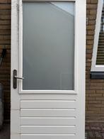 Achterdeur, Doe-het-zelf en Verbouw, Deuren en Horren, Ophalen of Verzenden, Gebruikt, Buitendeur, 200 tot 215 cm