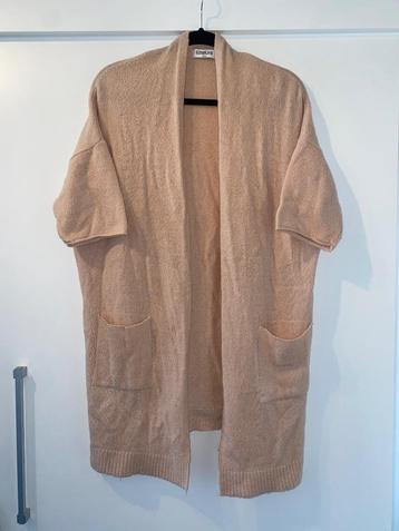 Sutherland dames zacht roze comfy vest korte mouwen mt M beschikbaar voor biedingen