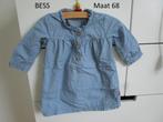 Bess maat 68 - lichtblauw jurkje, Kinderen en Baby's, Babykleding | Maat 68, Meisje, Jurkje of Rokje, Ophalen of Verzenden, Zo goed als nieuw