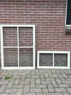 Ramen met enkel glas, Doe-het-zelf en Verbouw, Glas en Ramen, Ophalen, Gebruikt, Gevelraam of Ruit