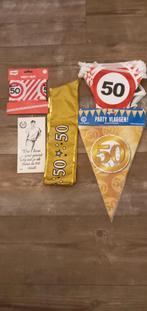 Div.50 feestartikelen., Ophalen of Verzenden, Nieuw, Versiering, Verjaardag