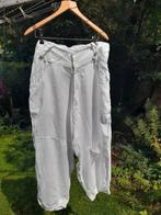 Completo Arturio Lino witte linnen broek XL, Ophalen of Verzenden, Zo goed als nieuw, Wit, Broek of Spijkerbroek