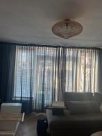 Zwarte vitrage, Ophalen of Verzenden, Gebruikt, Zwart, 200 cm of meer