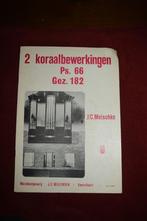 orgel, Koraalbewerkingen, J.C. Meischke No 448, Gelezen, Instrument, Ophalen of Verzenden, J.C. Meischke