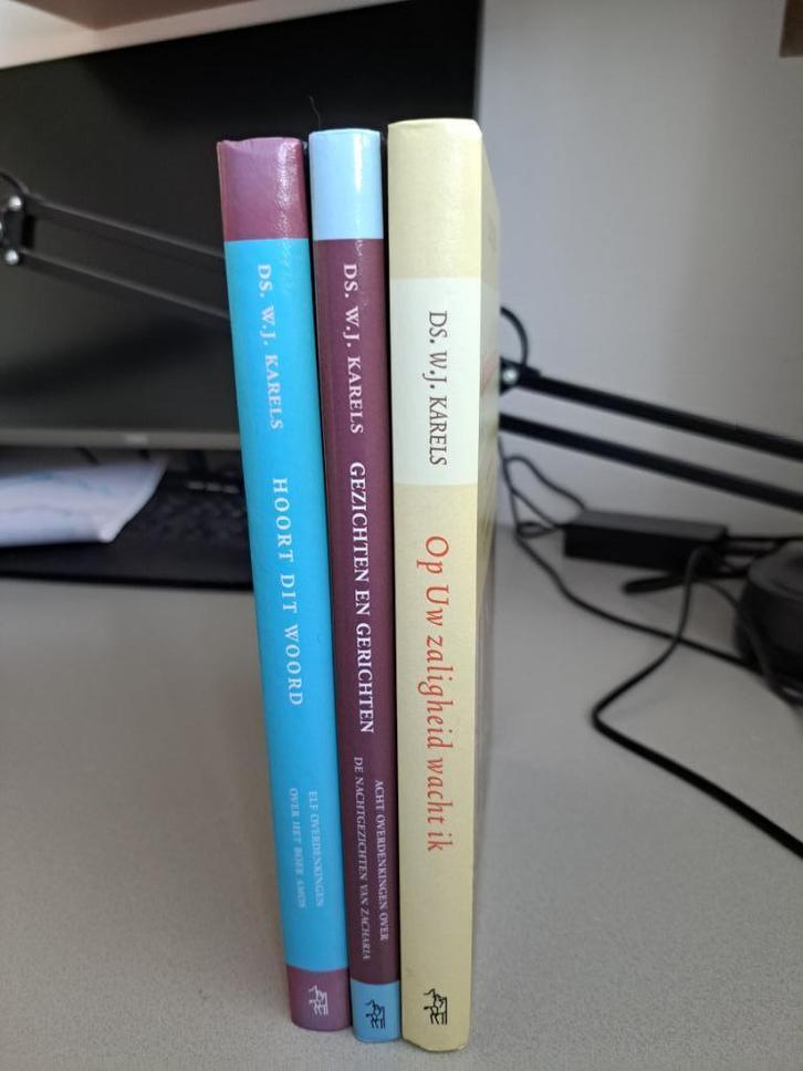 Preekboeken van ds. W.J. Karels, Boeken, Godsdienst en Theologie, Gelezen, Christendom | Protestants, Verzenden