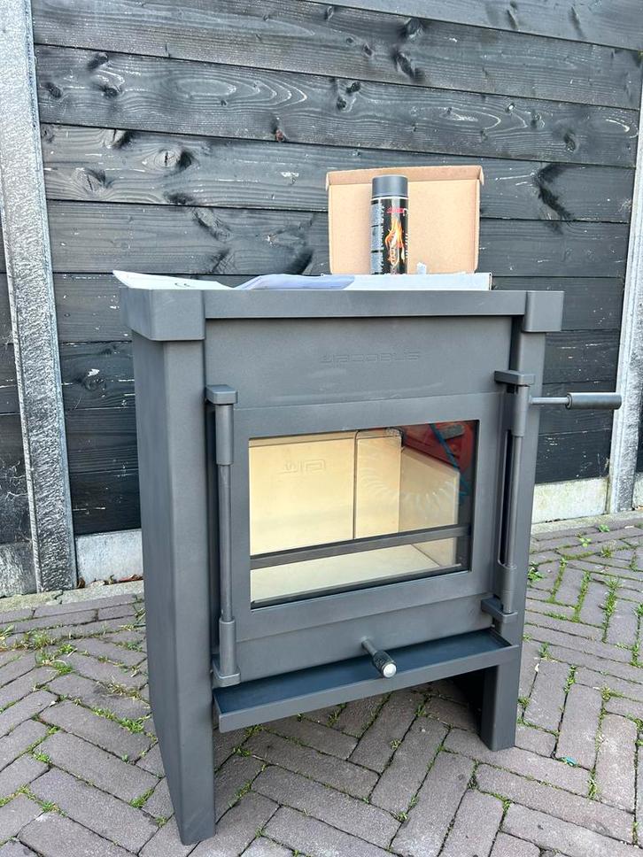 Jacobus 9 Houtkachel, Huis en Inrichting, Kachels, Zo goed als nieuw, Vrijstaand, Houtkachel, Hout, Ophalen