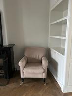 Zandkleurige fauteuil, Huis en Inrichting, Ophalen, Gebruikt, Eenpersoons, Minder dan 150 cm