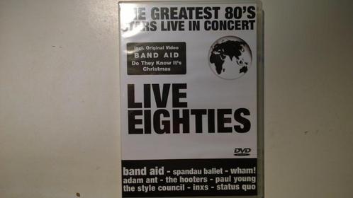 Live Eighties (DVD), Cd's en Dvd's, Dvd's | Muziek en Concerten, Zo goed als nieuw, Muziek en Concerten, Alle leeftijden, Verzenden