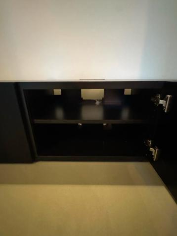 Ikea Besta TV Meubel Zwart-Bruin - afbeelding 5