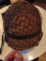 Helm leger KL met camo cover, Verzamelen, Ophalen of Verzenden, Landmacht, Nederland, Helm of Baret