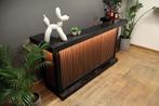 Toog-Balie-Toonbank van akoestische panelen met steigerhout