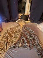 H&M Luipaard Jas Maat M, Kleding | Dames, Ophalen of Verzenden, Zo goed als nieuw, Maat 38/40 (M), Bruin