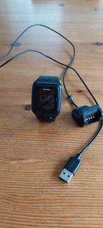 Tom tom GPS sporthorloge, Sieraden, Tassen en Uiterlijk, Sporthorloges, Zwart, Ophalen of Verzenden, Zo goed als nieuw, Afstand