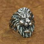 Ring - Lion heart - 925 Zilver, Beyondthepaintingstudio@gmail.com, Nieuw, Dame of Heer, Zilver