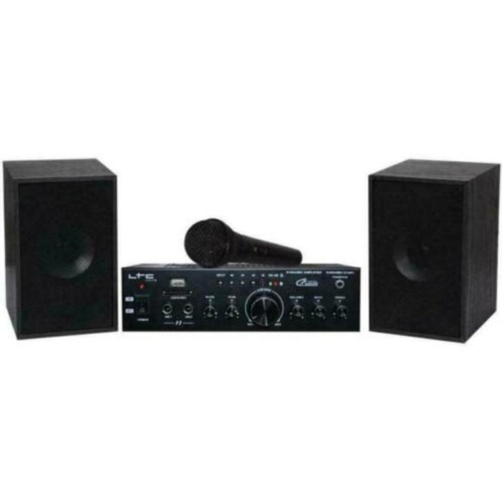 LTC KARAOKE-STAR1MKII Karaokeset 2x 50Watt, Audio, Tv en Foto, Karaoke-apparatuur, Nieuw, Ophalen of Verzenden
