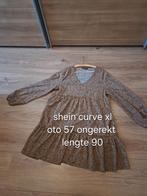 Shein Curve Jurk XL - Luipaardprint, Kleding | Dames, Jurken, Shein, Ophalen of Verzenden, Zo goed als nieuw, Maat 46/48 (XL) of groter