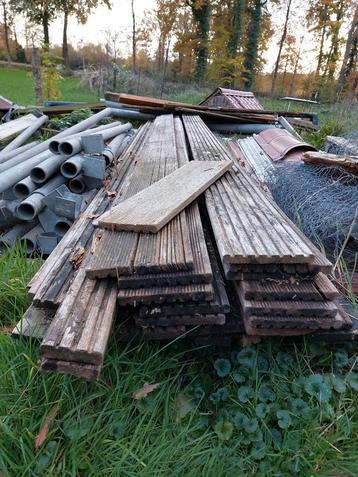 Harthouten Vlonderplanken 15mm beschikbaar voor biedingen