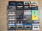 25 cassettebandjes, Cd's en Dvd's, Cassettebandjes, Ophalen of Verzenden, Zo goed als nieuw, Overige genres, 2 t/m 25 bandjes