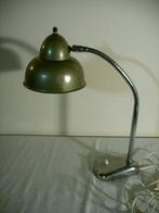 Vintage metalen bureaulamp, Ophalen of Verzenden, Gebruikt, Industrieel, Minder dan 50 cm