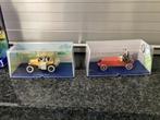 2 verzamel autootjes kuifje ,Herge, Ophalen of Verzenden, Zo goed als nieuw