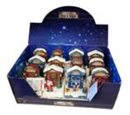 PARTIJ KERSTHUISJES MAGIC VILLAGE MET VERLICHTING IN DISPLAY, Ophalen, ., Nieuw, .