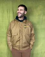 Vintage jas / windbreaker / bruin / medium / M / jassen, Bruin, Maat 48/50 (M), Vintage, Ophalen of Verzenden