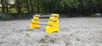 Nedlandic staander jumping Hindernis cavaletti geel 2 stuks, Dieren en Toebehoren, Paarden en Pony's | Overige Paardenspullen