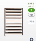 Kewlox kast 182x120x42, Ophalen, Met plank(en), Gebruikt, 100 tot 150 cm