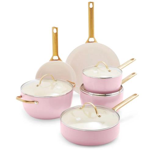 GreenPan Padova Pannenset - Nieuw in doos!, Huis en Inrichting, Keuken | Potten en Pannen, Nieuw, Pannenset, Aluminium, Inductieplaat