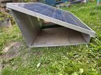 Steunen montage zonnepanelen op platdak of tuin, Doe-het-zelf en Verbouw, Ophalen, Gebruikt, Overige typen, Rvs