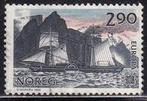 Noorwegen michel 997 gestempeld uit 1988, Verzenden, Noorwegen, Gestempeld