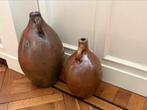 3 antieke olie kruiken, Overige materialen, Gebruikt, Overige kleuren, Ophalen of Verzenden