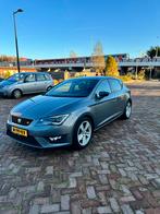 Seat Leon 1.4 EcoTSI FR DSG-7 | 150PK | Virtual Dash | 2016, Zwart, 4 cilinders, Leon, Leder en Stof