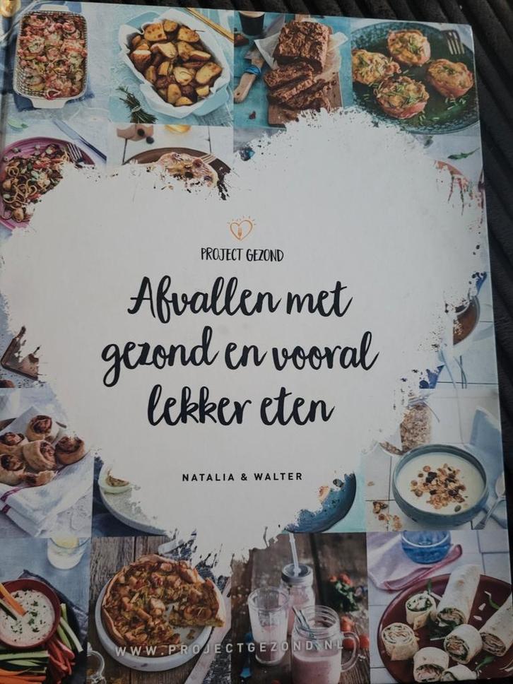 Project Gezond: Afvallen met lekker eten!, Boeken, Kookboeken, Zo goed als nieuw, Voorgerechten en Soepen, Hoofdgerechten, Tapas, Hapjes en Dim Sum