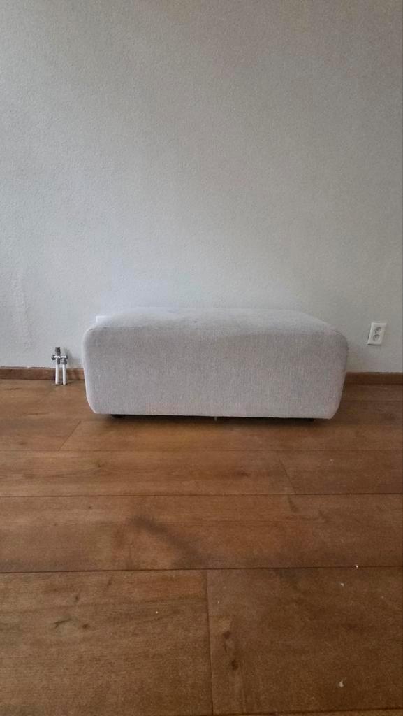 Hkliving Jax hocker - light grey - 94x47x42 cm, Huis en Inrichting, Banken | Bankstellen, Zo goed als nieuw, Rechte bank, Tweepersoons