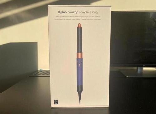 dyson airwrap complete long vinca blauw, Sieraden, Tassen en Uiterlijk, Uiterlijk | Haarverzorging, Zo goed als nieuw, Krultang of Stijltang