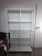 Ikea Vittsjo Stellingkast Wit/Glas - Zo Goed Als Nieuw, Huis en Inrichting, Kasten | Stellingkasten, Ophalen, Zo goed als nieuw