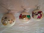 Diverse vintage kinder kerst boom ballen, Ophalen, Gebruikt