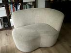WOOOD fauteuil Stone Rechts boucle creme, Huis en Inrichting, Fauteuils, Ophalen, Gebruikt, 75 tot 100 cm, 100 tot 125 cm