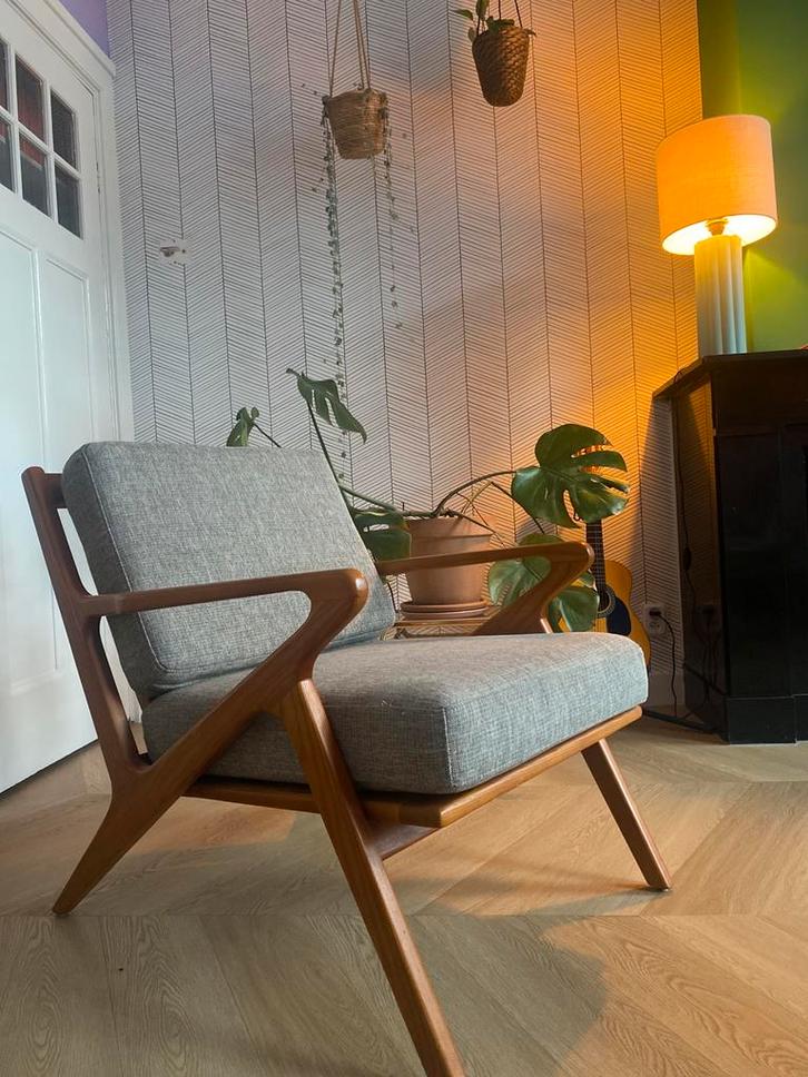 Prachtige feauteuil Sissy Boy, Huis en Inrichting, Stoelen, Zo goed als nieuw, Eén, Hout, Bruin, Ophalen