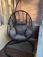 Egg hangstoel luxe model, Tuin en Terras, Tuinstoelen, Ophalen, Zo goed als nieuw
