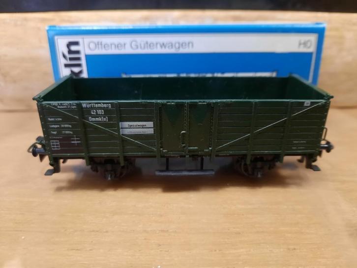 [ W2924 ] Marklin H0 - 4795, Hobby en Vrije tijd, Modeltreinen | H0, Zo goed als nieuw, Wagon, Wisselstroom, Märklin, Ophalen of Verzenden