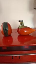 Iittala vogel + ei 2016, Antiek en Kunst, Kunst | Designobjecten, Ophalen of Verzenden