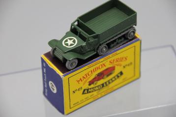 Matchbox /Lesney ArmyHalf Track # 49 beschikbaar voor biedingen