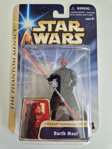 Star Wars Saga 04 HoF Darth Maul Theed Hanger Duel beschikbaar voor biedingen
