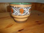 Plantenpot - Retro, Rond, Binnen, Ophalen of Verzenden, Zo goed als nieuw
